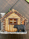 Cabin Bear Napkin Holder-Rustic Ranch