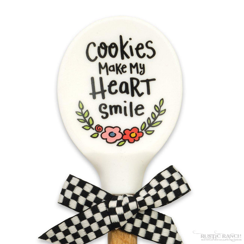COOKIES MAKE MY HEART SMILE SPATULA-Rustic Ranch