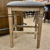 Doe Valley Backless Upholstered Square Stool - 30" available at Rustic Ranch Furniture in Airdrie, Alberta