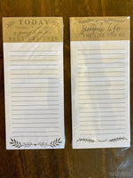 SIMPLE LIFE MAGNETIC NOTEPADS - TWO STYLES-Rustic Ranch