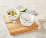 SALSA AND GUAC SET BY MUD PIE-Rustic Ranch