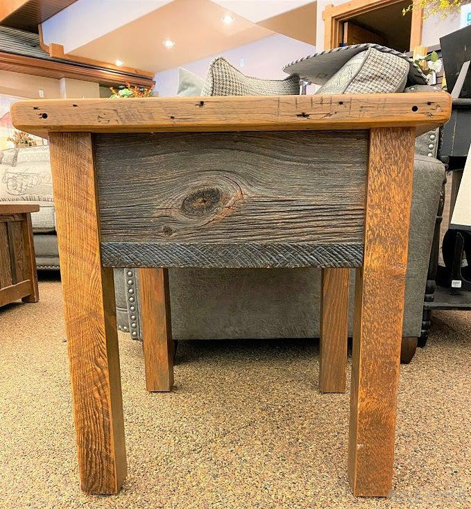 Heritage Ashland 1 Drawer Side Table-Rustic Ranch