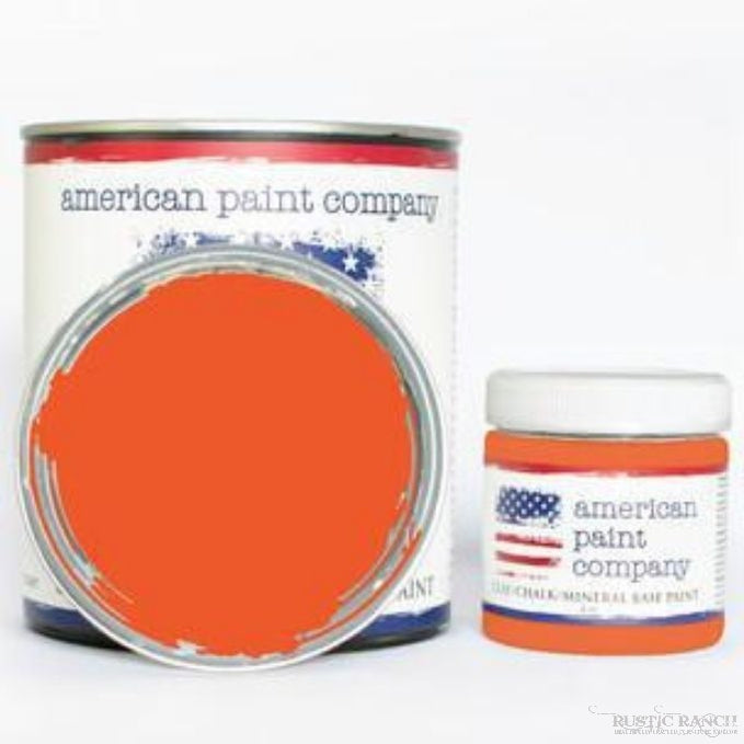Persimmon Paint - APC Paint available at Rustic Ranch Furniture in Airdrie, Alberta