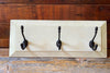 PANEL COAT HOOK WITH 3 HOOKS-Rustic Ranch