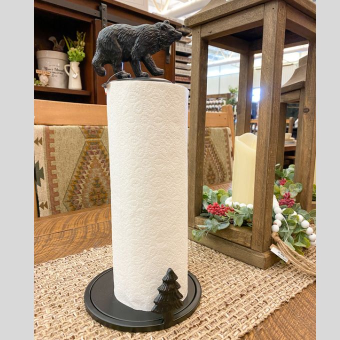 Bear Paper Towel Holder