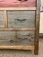 GOLDFIELD SEVEN DRAWER DRESSER-Rustic Ranch