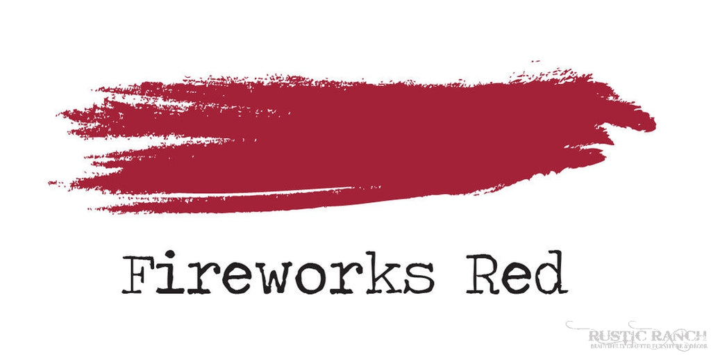 Fireworks Red - APC Paint available at Rustic Ranch Furniture in Airdrie, Alberta