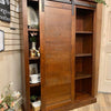 Santa Fe Barn Door Book Case available at Rustic Ranch Furniture in Airdrie, Alberta