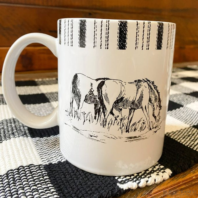 Remuda Ranch Life Mug available at Rustic Ranch Furniture in Airdrie, Alberta