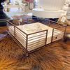 Copper Twisted Wire Lunch Napkin Holder