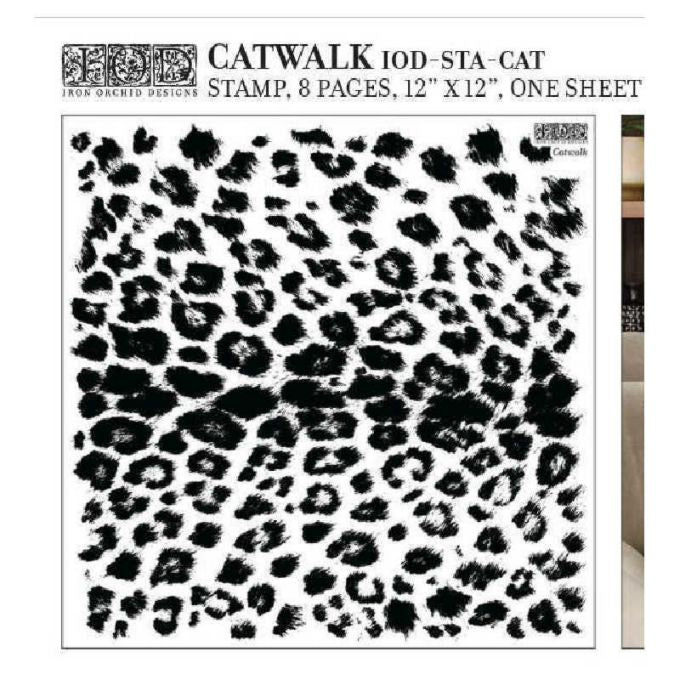 Catwalk Stamp by IOD