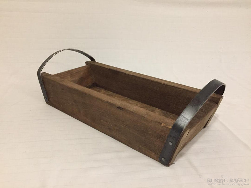 SM Pine Tray Iron Handle-Rustic Ranch