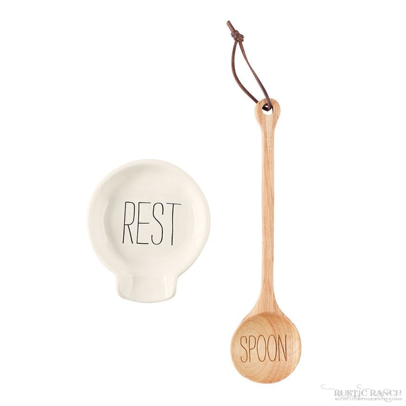REST SPOON REST BY MUDPIE-Rustic Ranch