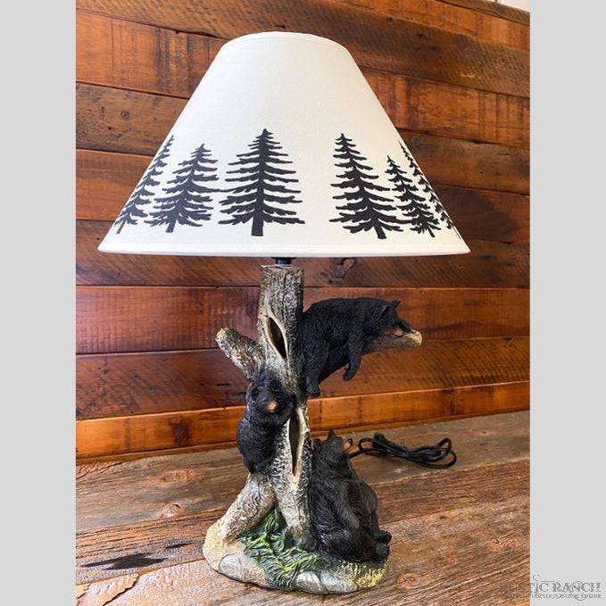 Black Bear Lamp available at Rustic Ranch Furniture in Airdrie, Alberta