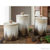 CLEARWATER PINES 3 PCE CANISTER SET-Rustic Ranch