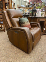 MUSTANG POWER RECLINING CHAIR WITH HEADREST-Rustic Ranch