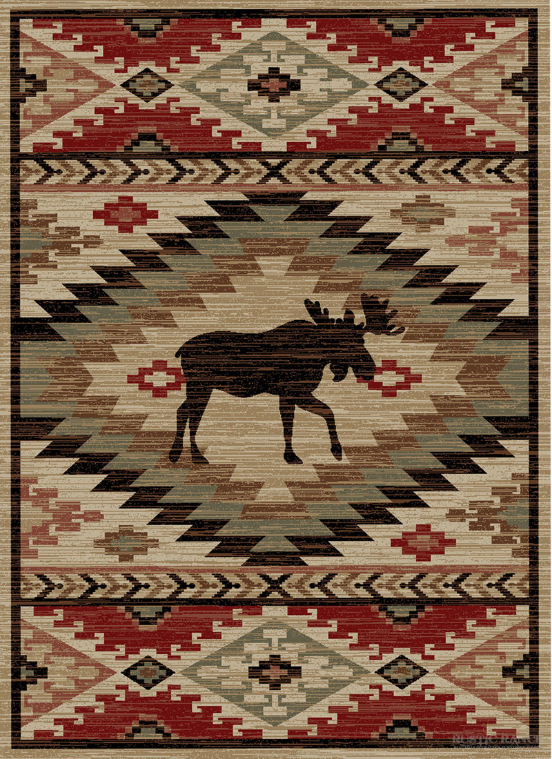 HIGH COUNTRY AREA RUGS-Rustic Ranch