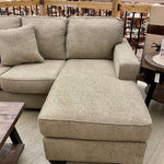Greaves Chaise Sofa - Driftwood-Rustic Ranch