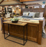 AUTUMN COMFORT ALDER KING BED-Rustic Ranch