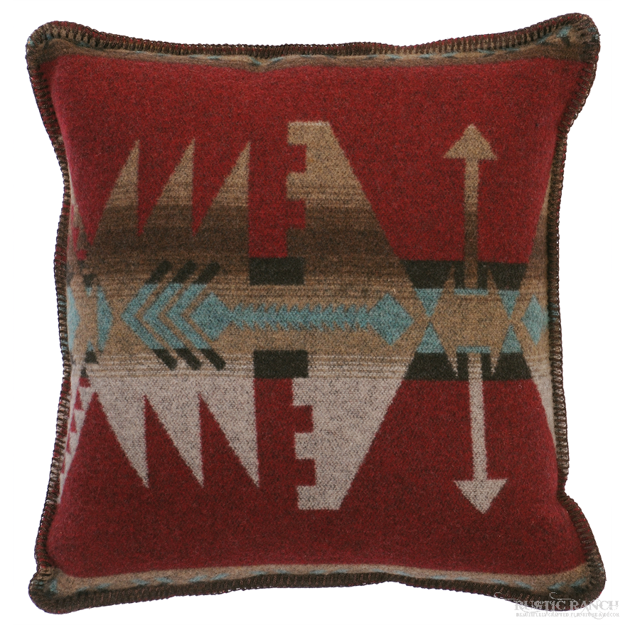 Yellowstone II Pillow-Rustic Ranch