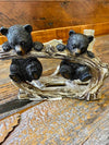 Two Bears Napkin Holder-Rustic Ranch