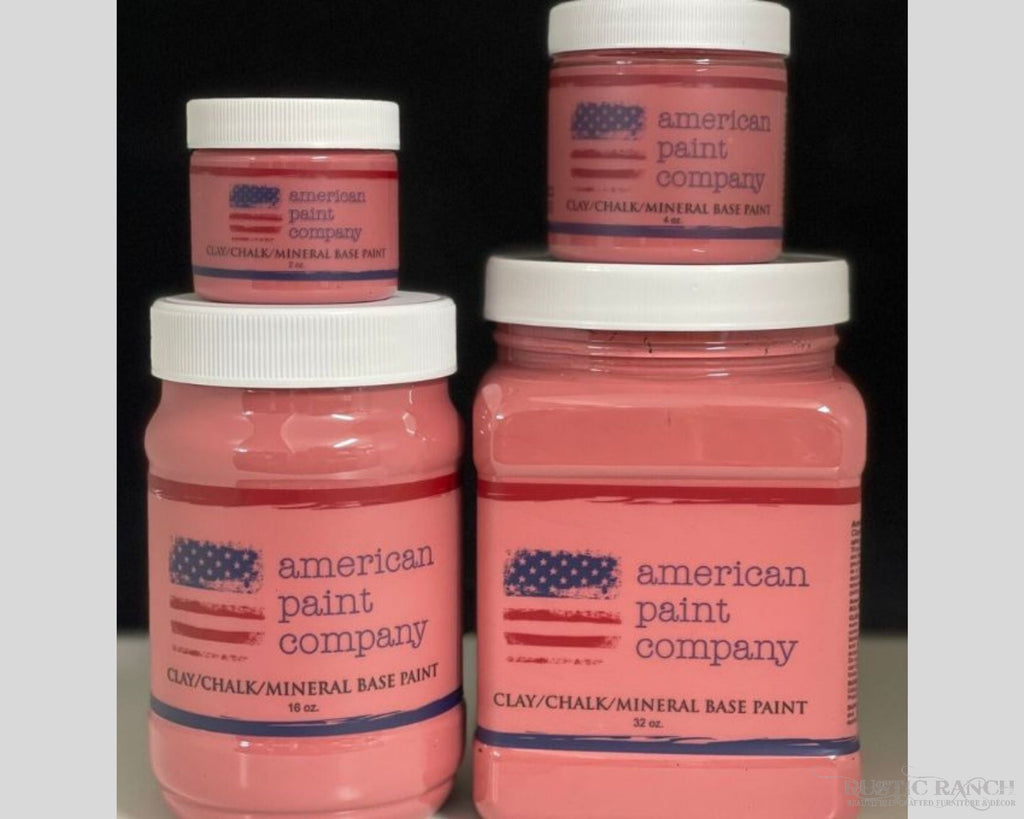 Dusty Rose - APC Paint available at Rustic Ranch Furniture in Airdrie, Alberta