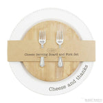 Cheese Board Plate Set by Mud Pie available at Rustic Ranch Furniture in Airdrie, Alberta