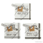 CIRCA NAPKIN SETS - 3 ASSORTED BY MUDPIE-Rustic Ranch