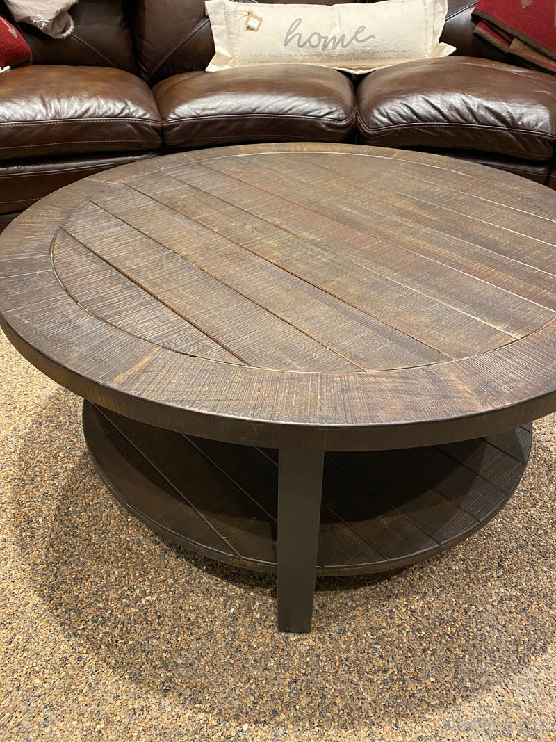  Homestead Round Coffee Table available at Rustic Ranch Furniture and Decor.