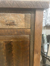 BARNWOOD VANITY WITH EDGED LAMINATED TOP-Rustic Ranch