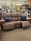 FENWICK POWER RECLINING SOFA - LIGHT BROWN-Rustic Ranch