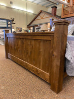 AUTUMN COMFORT ALDER KING BED-Rustic Ranch