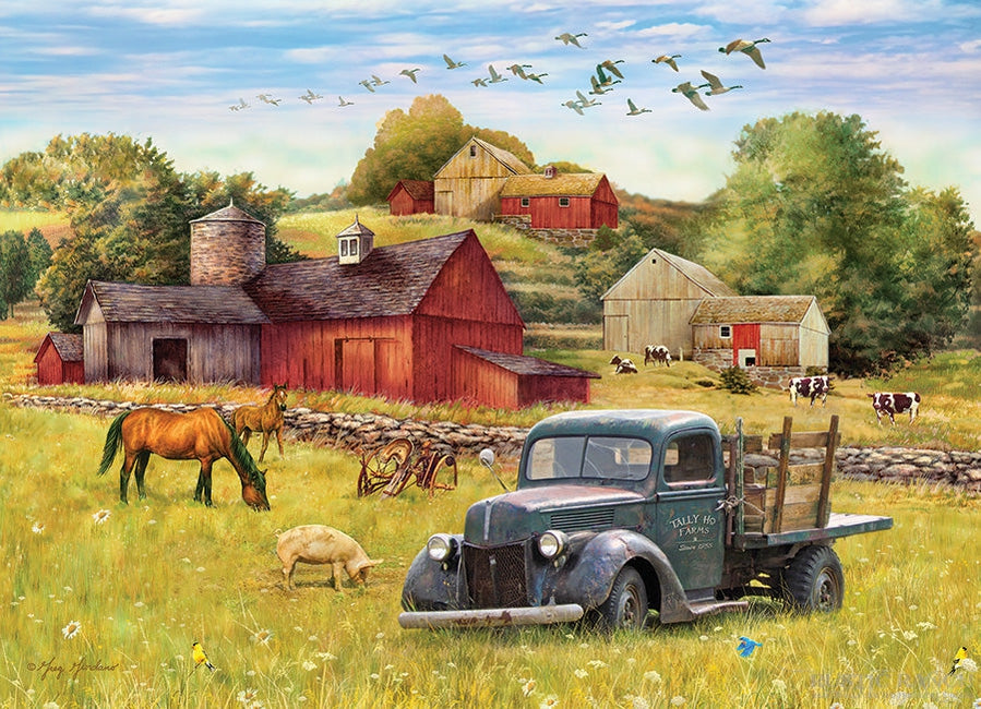Summer Afternoons on the Farm Puzzle available at Rustic Ranch Furniture in Airdrie, Alberta