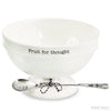 FRUIT FOR THOUGHT FRUIT BOWL SET BY MUD PIE-Rustic Ranch