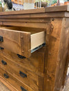 AUTUMN COMFORT 9 DRAWER ALDER DRESSER-Rustic Ranch