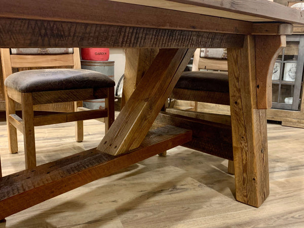 ROYAL MISSION 7' DINING TABLE – Rustic Ranch Furniture and Decor