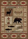 RIVER CAMP AREA RUGS-Rustic Ranch
