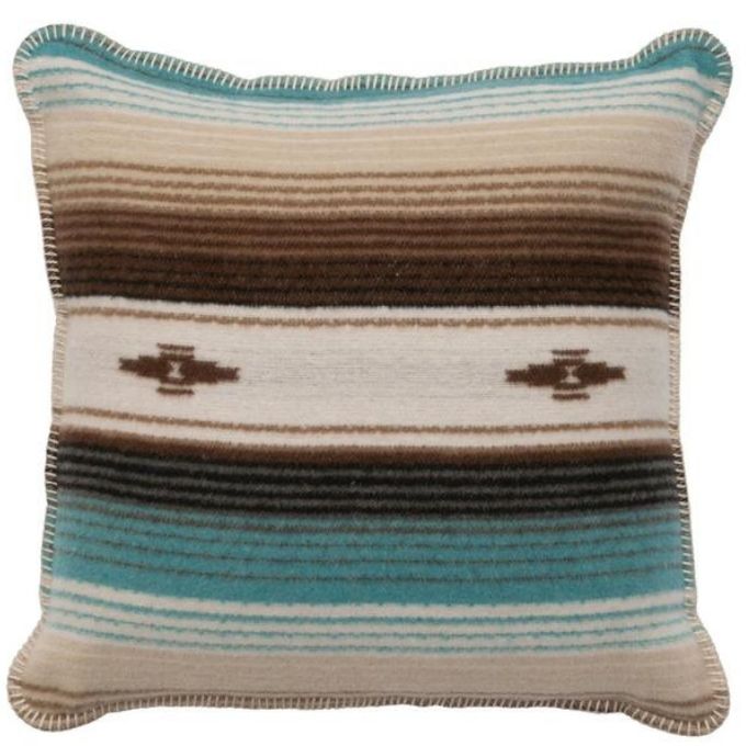 Zarape Accent Pillow available at Rustic Ranch Furniture in Airdrie, Alberta