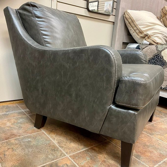 Tirolo Accent Chair - Dark Gray available at Rustic Ranch Furniture in Airdrie, Alberta