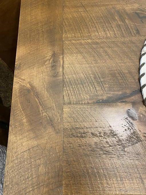 AUTUMN COMFORT ALDER NIGHTSTAND WITH HIDDEN DRAWER-Rustic Ranch