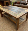 COPPERHEAD RECLAIMED COFFEE TABLE-Rustic Ranch