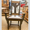 Yellowstone Dutton Dining Arm Chair available at Rustic Ranch Furniture in Airdrie, Alberta.
