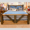  Yellowstone Dutton Bed available at Rustic Ranch Furniture in Airdrie, Alberta.
