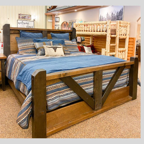 Yellowstone Dutton Bed available at Rustic Ranch Furniture in Airdrie, Alberta.