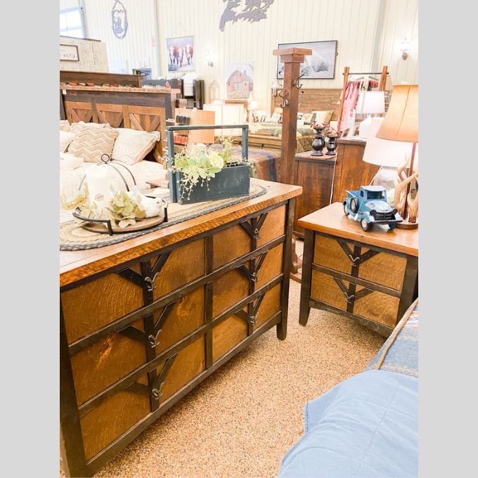 Yellowstone Dutton Six Drawer Dresser available at Rustic Ranch Furniture in Airdrie, Alberta.