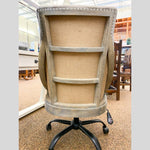 Linen Office Desk Chair available at Rustic Ranch Furniture in Airdrie, Alberta.