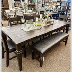 Homestead Dining Table with Butterfly Leaf available at Rustic Ranch Furniture.