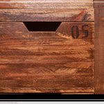 Urban Multi Colour Console with 12 Drawers available at Rustic Ranch Furniture in Airdrie, Alberta.
