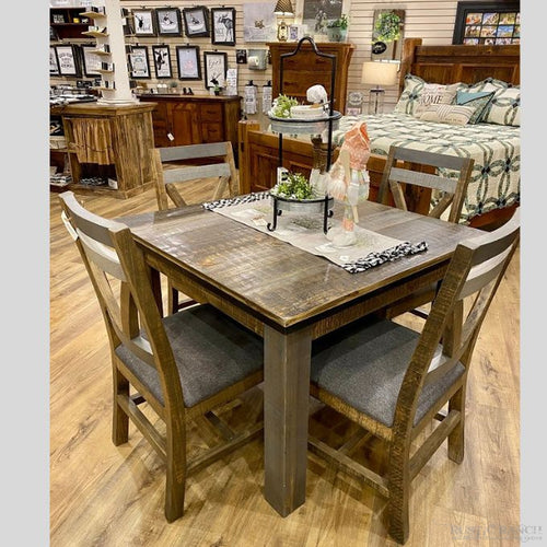  Loft Brown Upholstered Dining Chair available at Rustic Ranch Furniture in Airdrie, Alberta