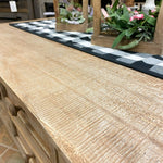 Aruba Coffee Table - Drift Sand Finish available at Rustic Ranch Furniture in Airdrie, Alberta.